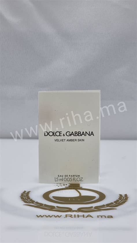 echantillon parfum dolce gabbana